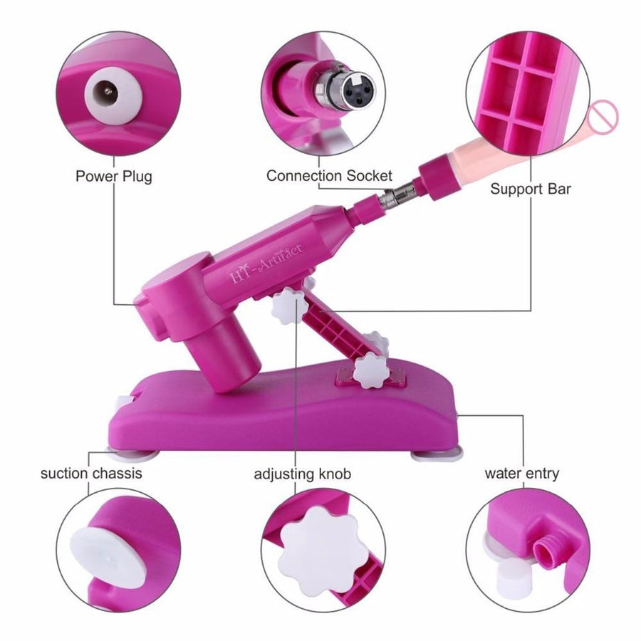 "Sissy Slave Tatiana" Water injection Sex Machine, gallery view 11