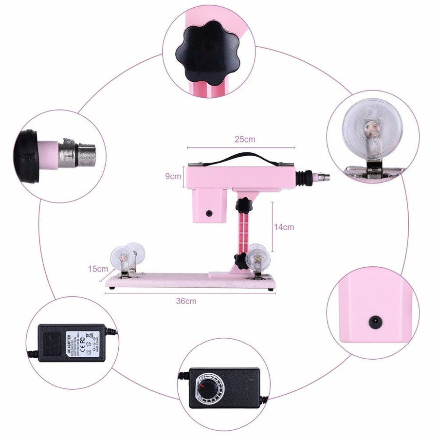 Multi-Speed Adjustable Sex Machine, gallery view 12
