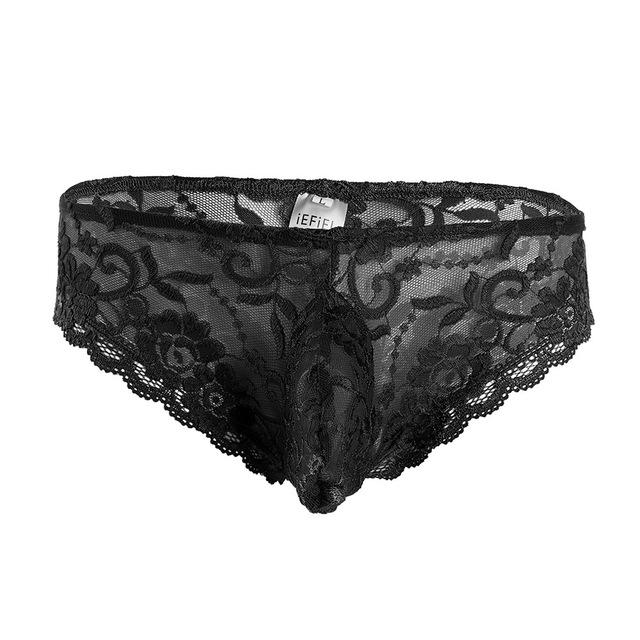 "Sissy Andrea" Lace Pouch Panties, gallery view 3