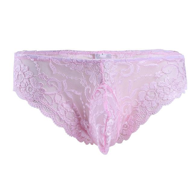 "Sissy Andrea" Lace Pouch Panties product view
