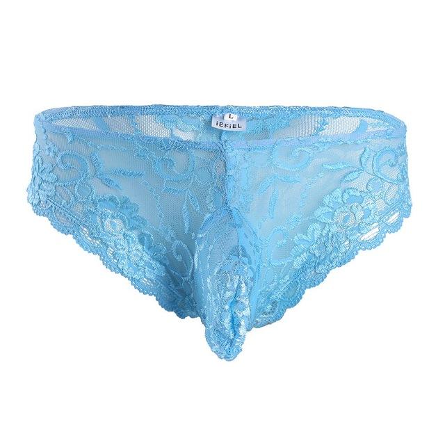 "Sissy Andrea" Lace Pouch Panties, gallery view 4