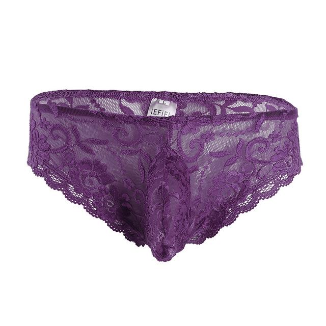 "Sissy Andrea" Lace Pouch Panties, gallery view 6