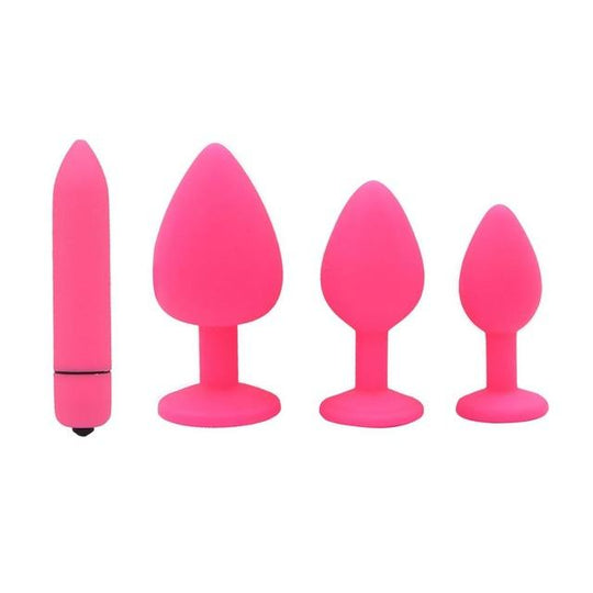 4 Pcs Butt Plug Set product view