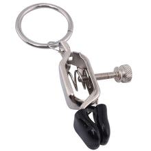 Load image into Gallery viewer, BDSM Silver Alligator Nipple Clamps
