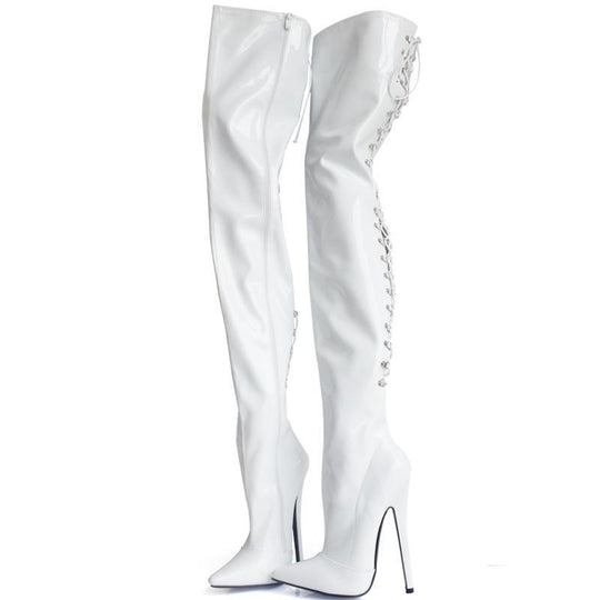 Over the Knee Zipper Boots product view