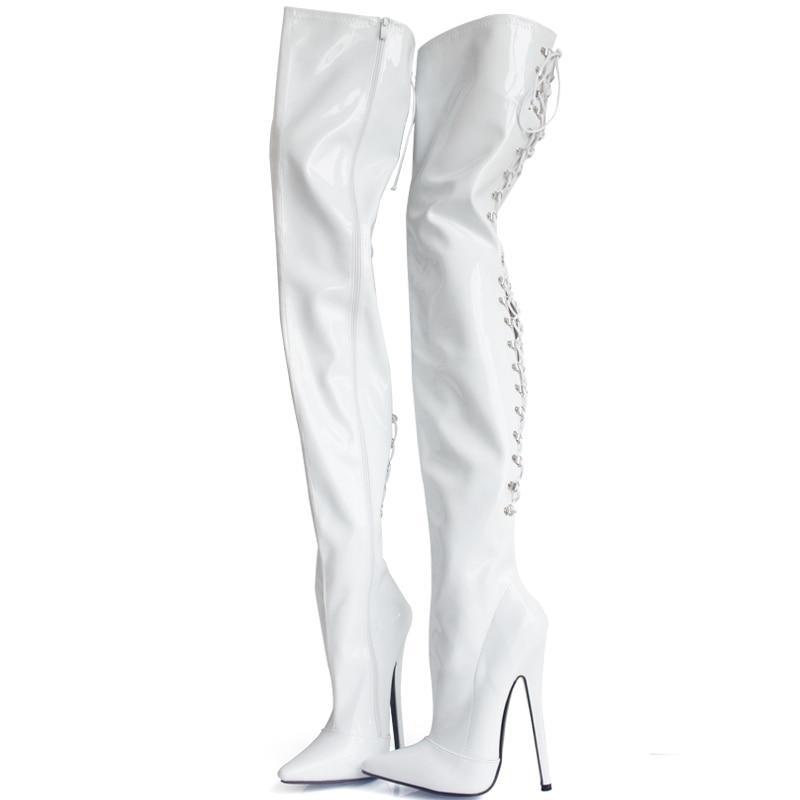 Over the Knee Zipper Boots product view