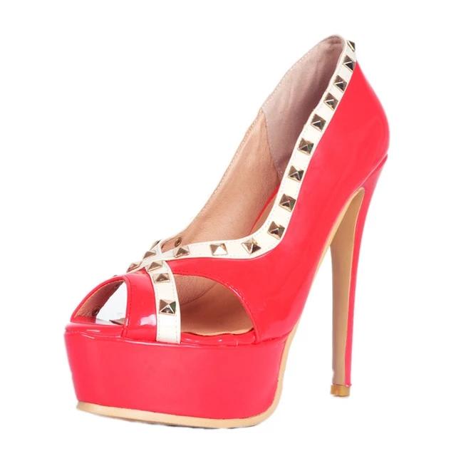 "Sissy Giulia" Peep Toe Pumps, gallery view 3