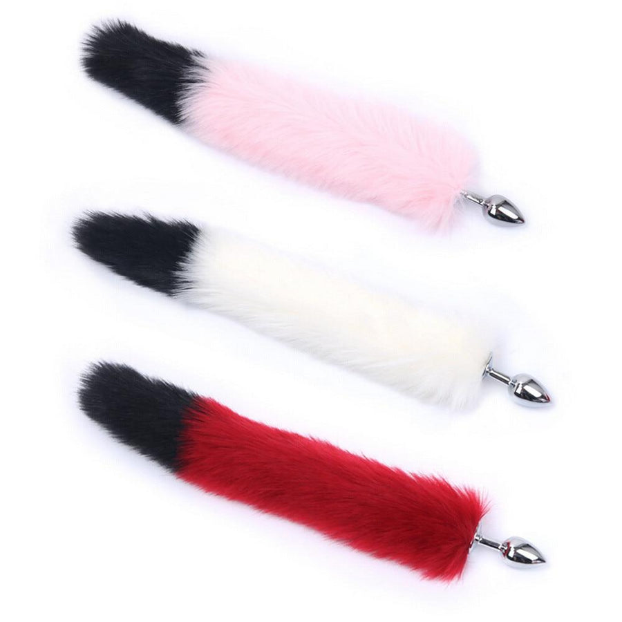 Ethereal Fox Tail Butt Plug 18 Inches Long BDSM product view
