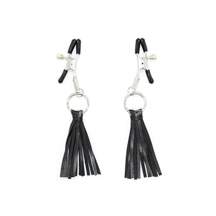 Nipple Clamps With Black Tassel BDSM, gallery view 5