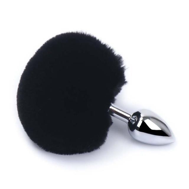 Bunny Tail Butt Plug 4.5 Inches Long, gallery view 10