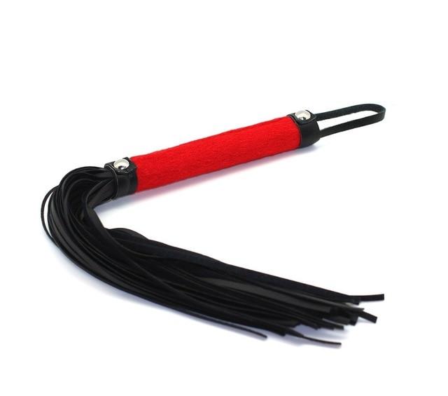 Velvet Handle Flogger For Sissy, gallery view 4