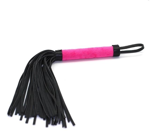 Velvet Handle Flogger For Sissy, gallery view 2