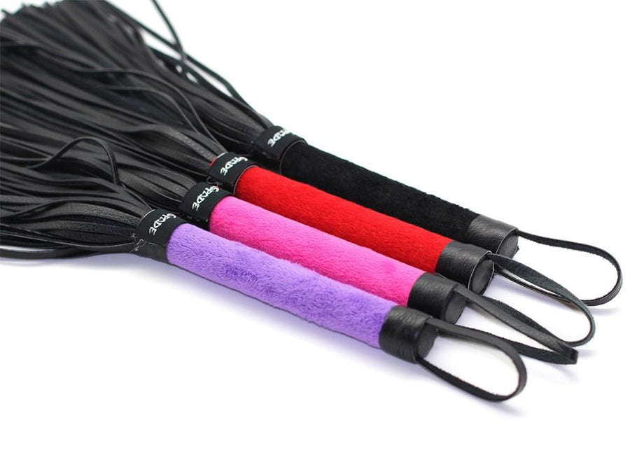 Velvet Handle Flogger For Sissy, gallery view 5