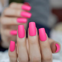 Load image into Gallery viewer, Hot Pink Faux Nails BDSM
