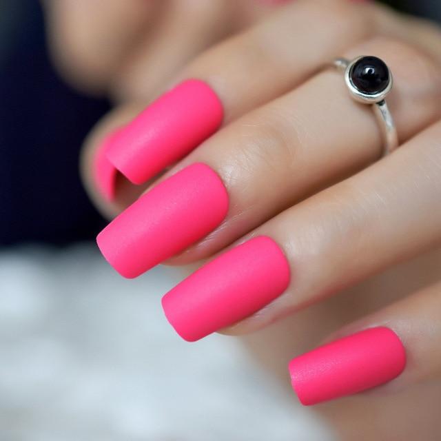 Hot Pink Faux Nails BDSM product view