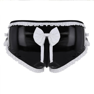 "Sissy Shena" Faux Leather Panties