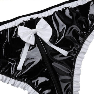 "Sissy Shena" Faux Leather Panties