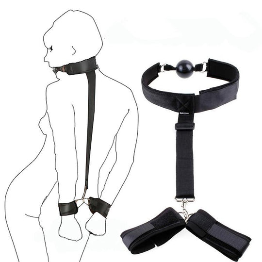 Sissy Handcuffs Bondage Restraint BDSM product view