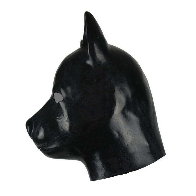 Animal Play Latex Dog Mask BDSM, gallery view 3