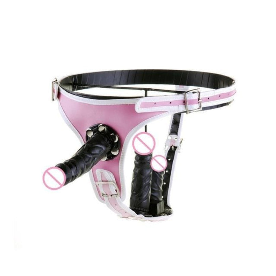 Ultimate Satisfaction Black Strap On BDSM product view