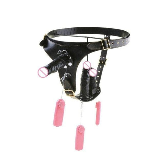 Ultimate Satisfaction Vibrating Strap On BDSM product view