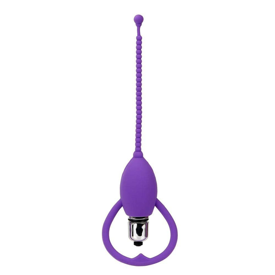 Stimulating Beaded Vibrating Penis Plug, gallery view 5