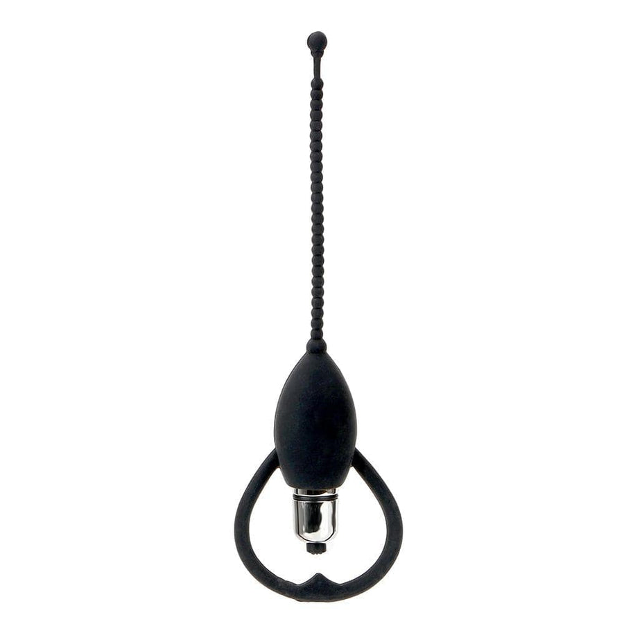Stimulating Beaded Vibrating Penis Plug, gallery view 3