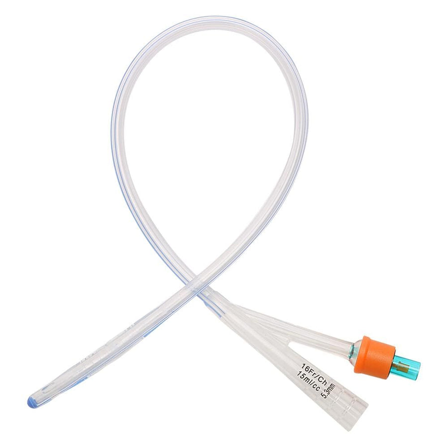 Long Urethral Sound | Double Hole Catheter Silicone Penis Plug BDSM, gallery view 2