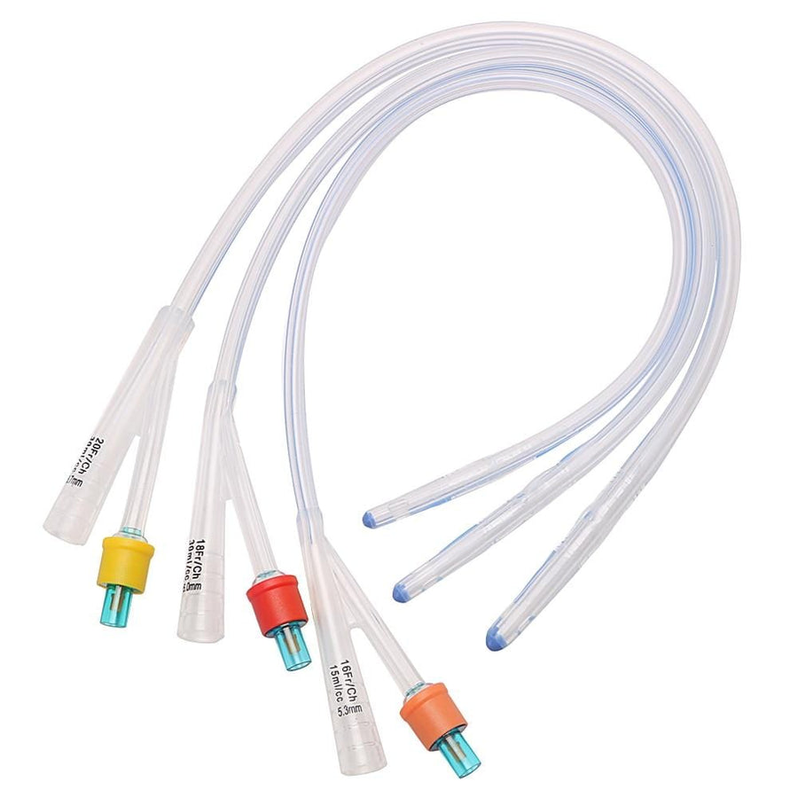 Long Urethral Sound | Double Hole Catheter Silicone Penis Plug BDSM product view