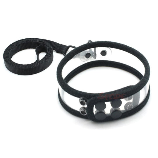 Two Tone PVC Dog Collars for Women product view