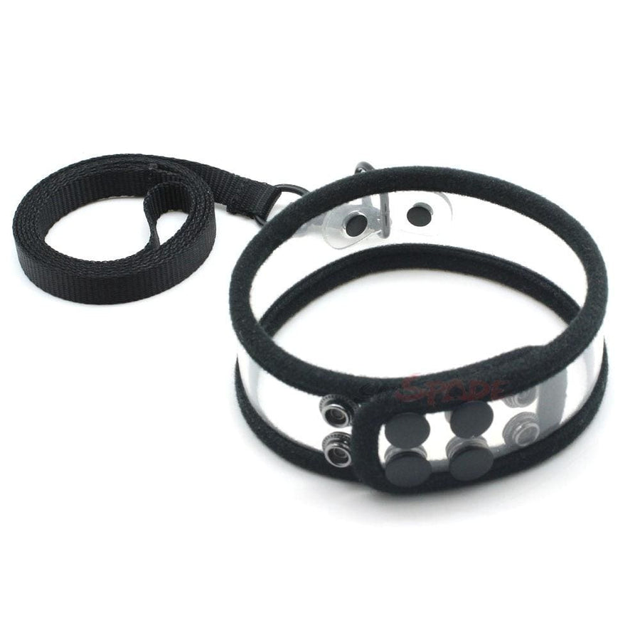 Two Tone PVC Dog Collars for Women product view