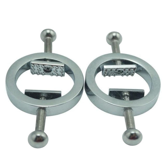 BDSM Toothed Nipple Clamps product view