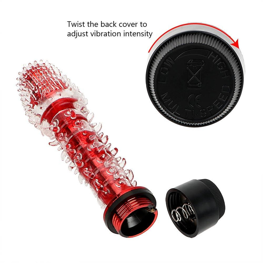 Jelly Dildo Multi-Speed Penis Vibrator, gallery view 5