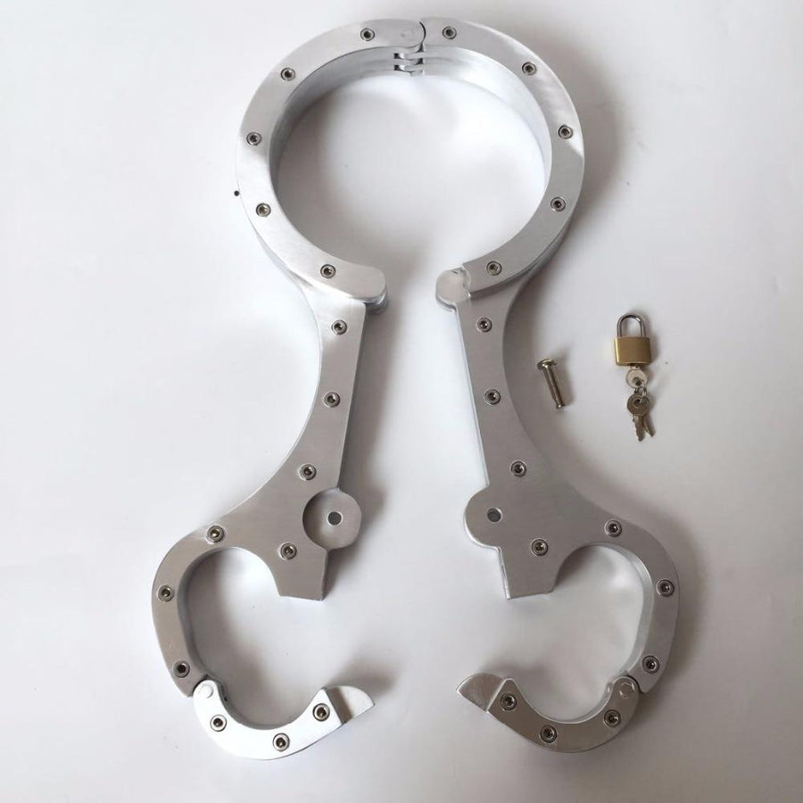 Neck Collar & Handcuffs Sissy Bondage BDSM, gallery view 5