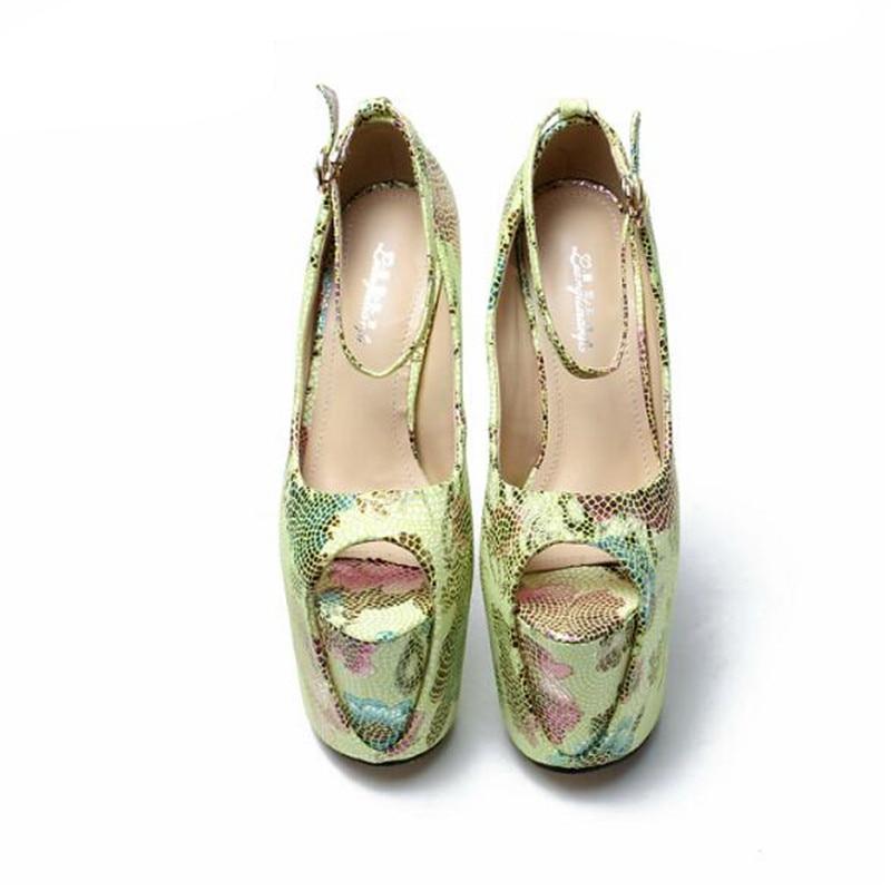 "Shemale Nancy" Platform Pumps, gallery view 3