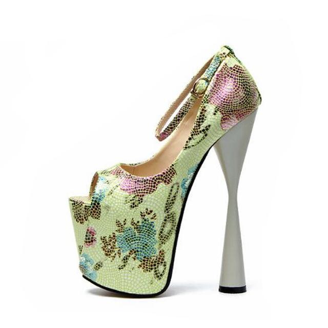 "Shemale Nancy" Platform Pumps, gallery view 2