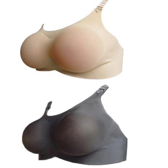 Crossdresser Breast Forms with Bra product view
