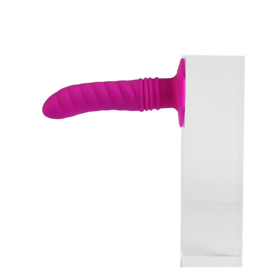 Ribbed Silicone Suction Cup Butt Plug, gallery view 4