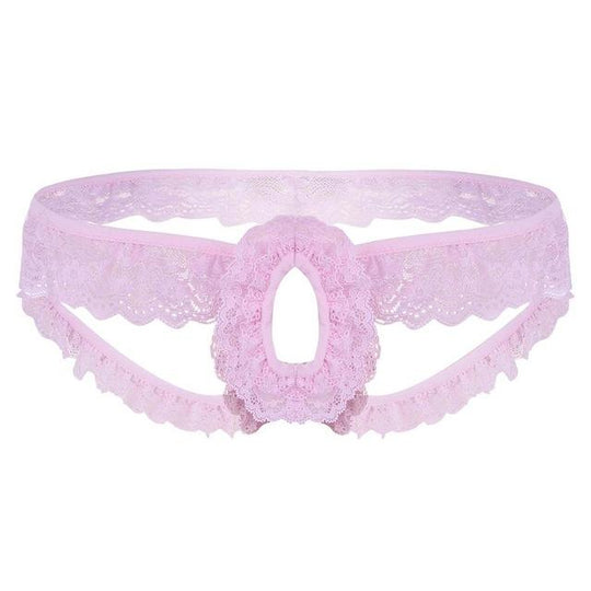 "Sissy Amanda" Crotchless Panties product view