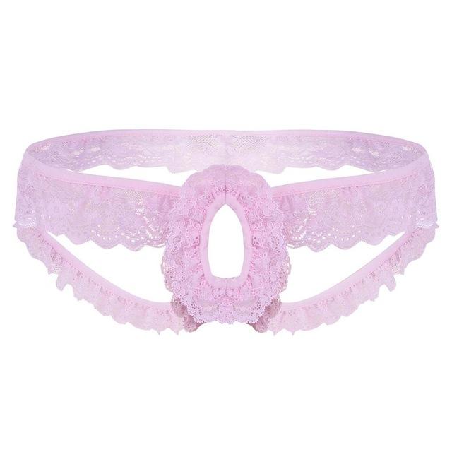 "Sissy Amanda" Crotchless Panties product view