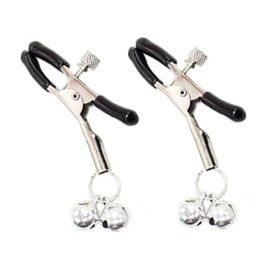 BDSM Jingle Bells Nipple Clamps, gallery view 6