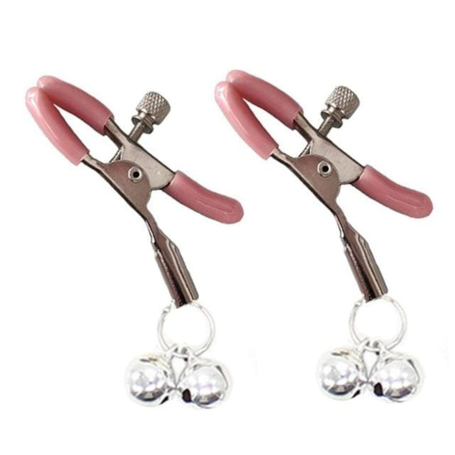 BDSM Jingle Bells Nipple Clamps, gallery view 3