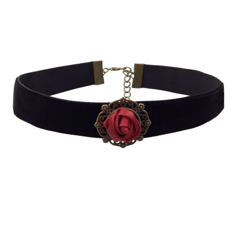 Sissy Sophia Rose Choker Necklace product view