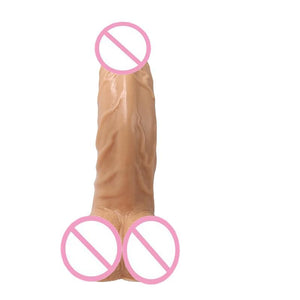 Pussy-aufspießender realistischer Strap-On 9-Zoll