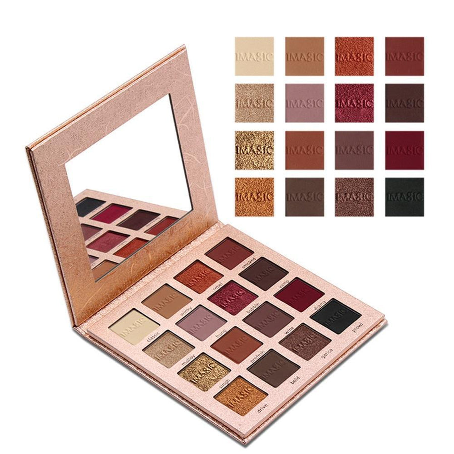 16 Color Shimmer Glitter Eyeshadow Palette product view