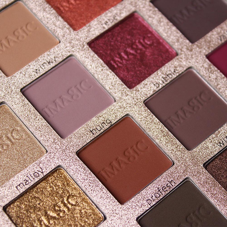 16 Color Shimmer Glitter Eyeshadow Palette, gallery view 7