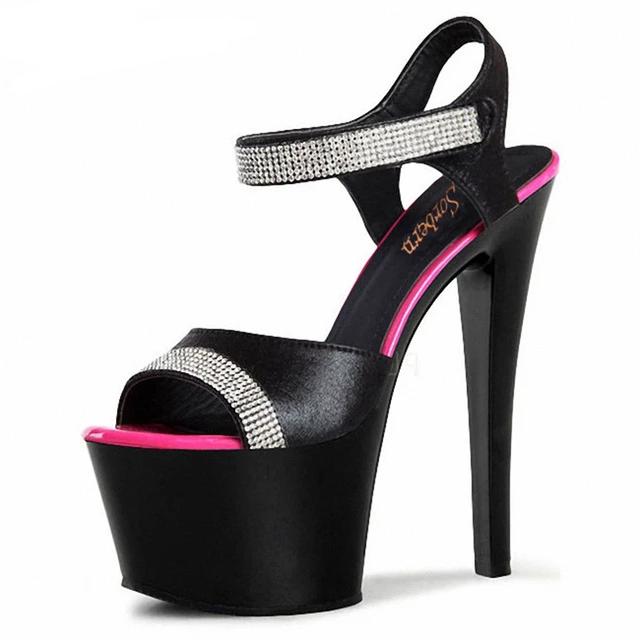 "Sissy Norma" Crystal Sandals product view