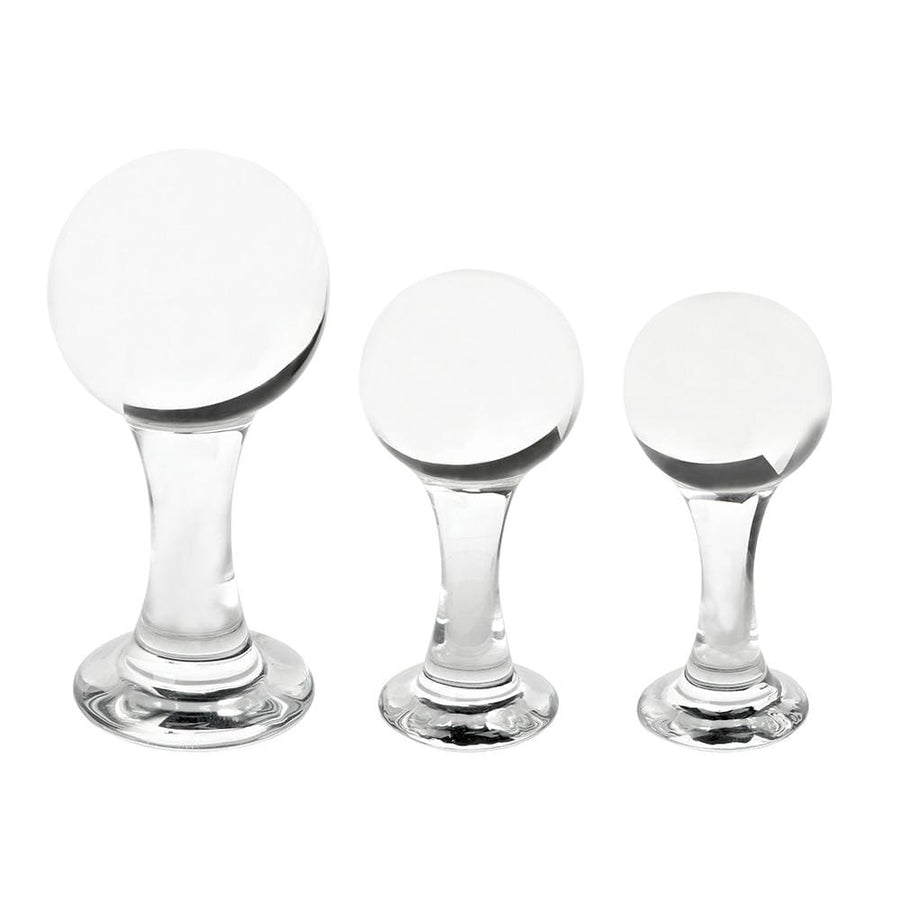 Ball and Stem Glass Butt Plug, gallery view 2