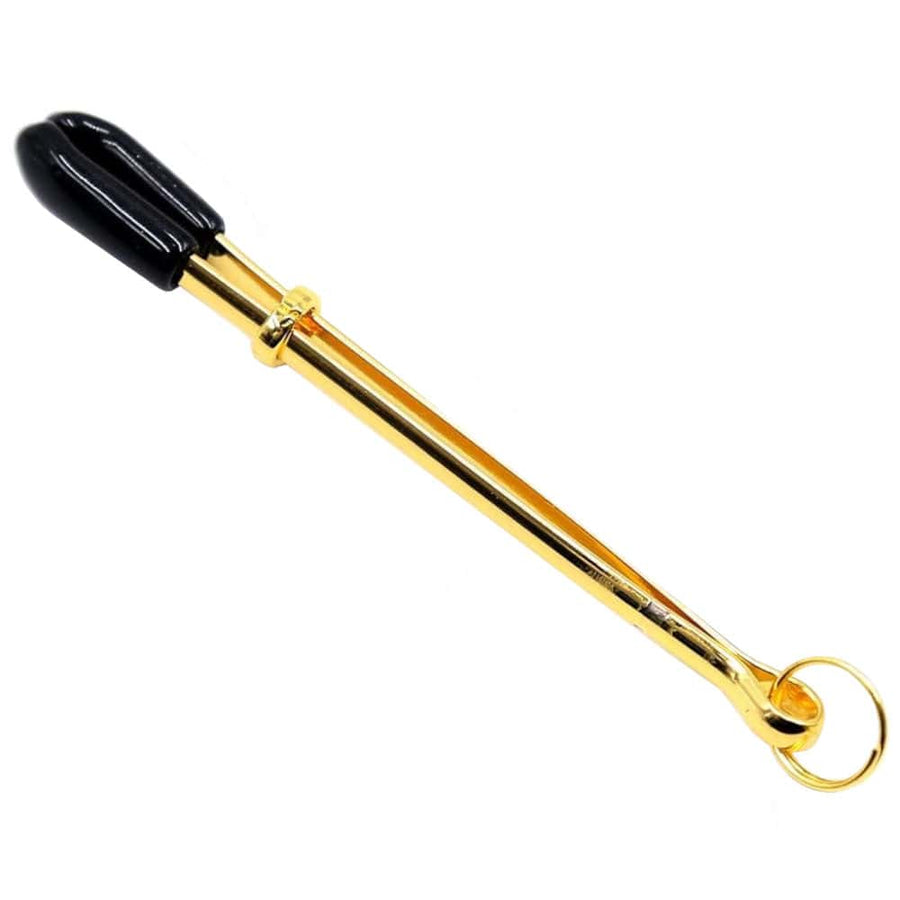 BDSM Golden Nipple Clamps for Couples, gallery view 3