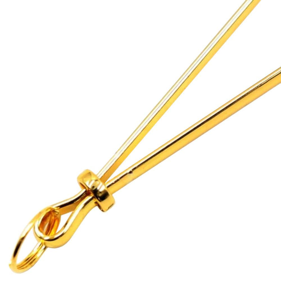 BDSM Golden Nipple Clamps for Couples, gallery view 5